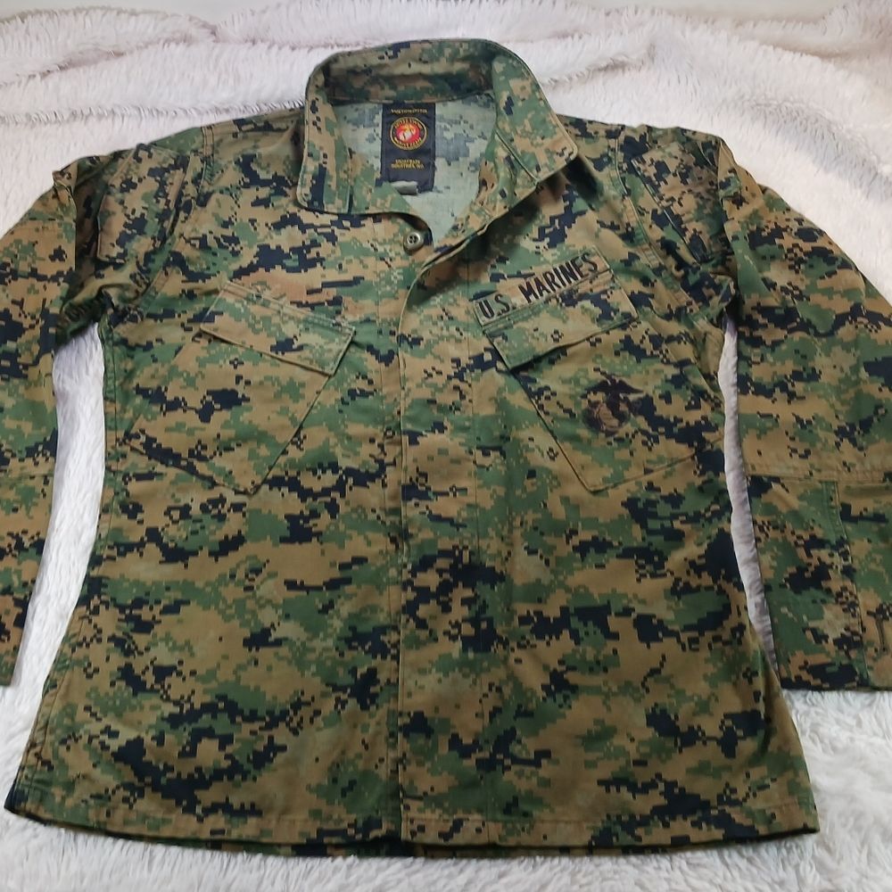 USMC MARPAT Woodland Combat MCCU Battledress Uniform Camo Size XS And S. - Picture 7 of 16
